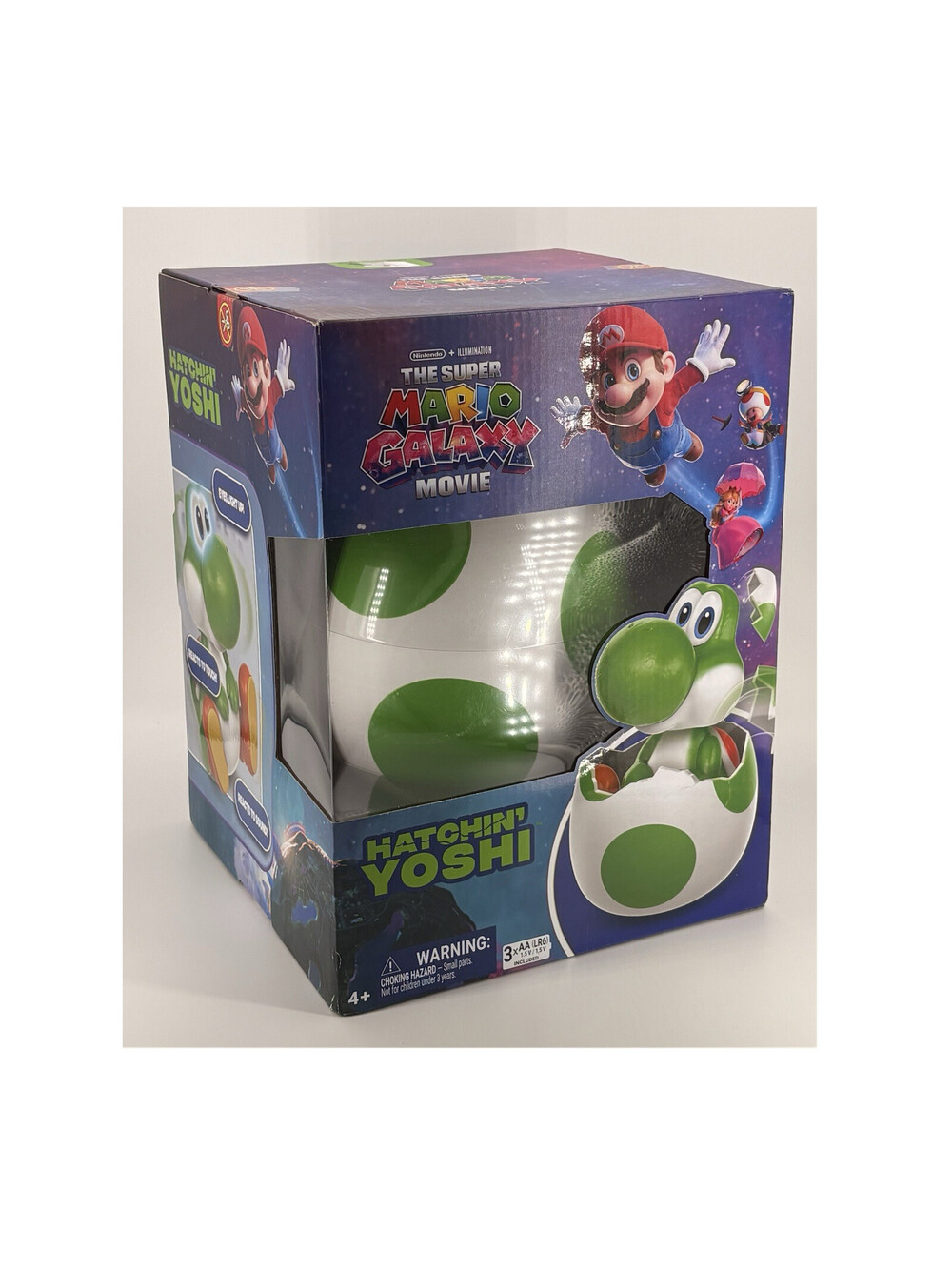 Interactive Hatchin' Yoshi Super Mario Galaxy Movie Nintendo+Illumination